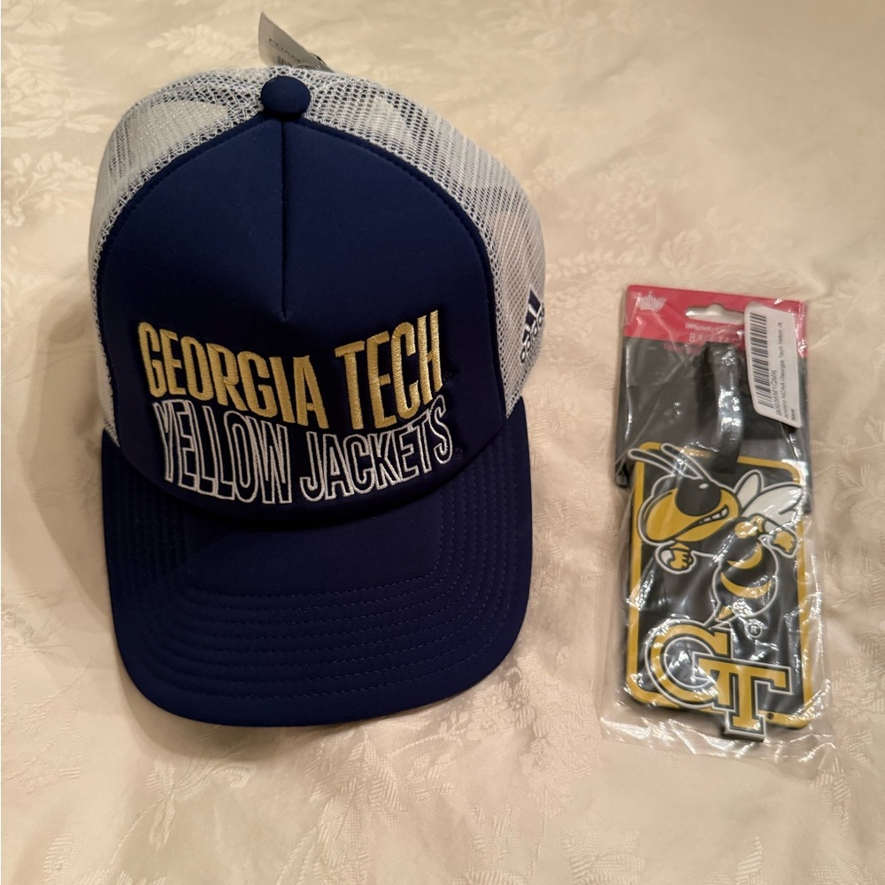 Georgia Tech Gift - Hat & Luggage tag